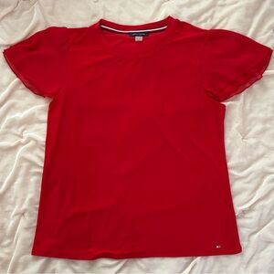 Tommy Hilfiger Women's Scarlet Short Sleeve Tee